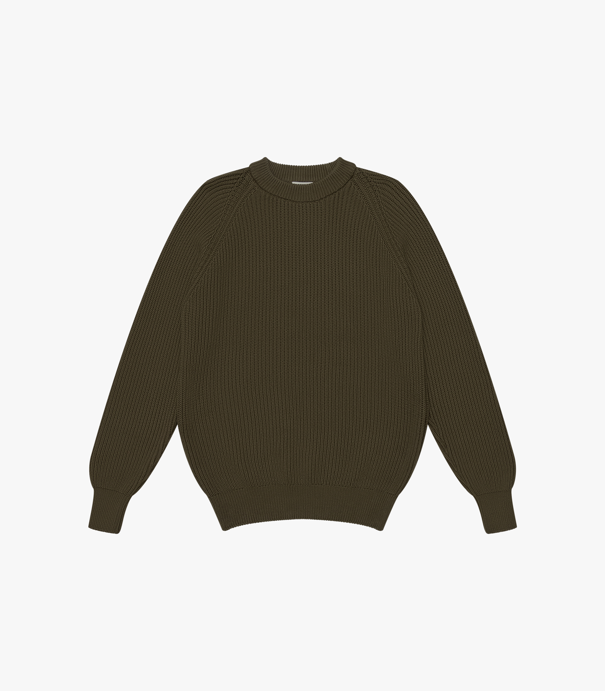 Heavy Rib Cotton Sweater Archive