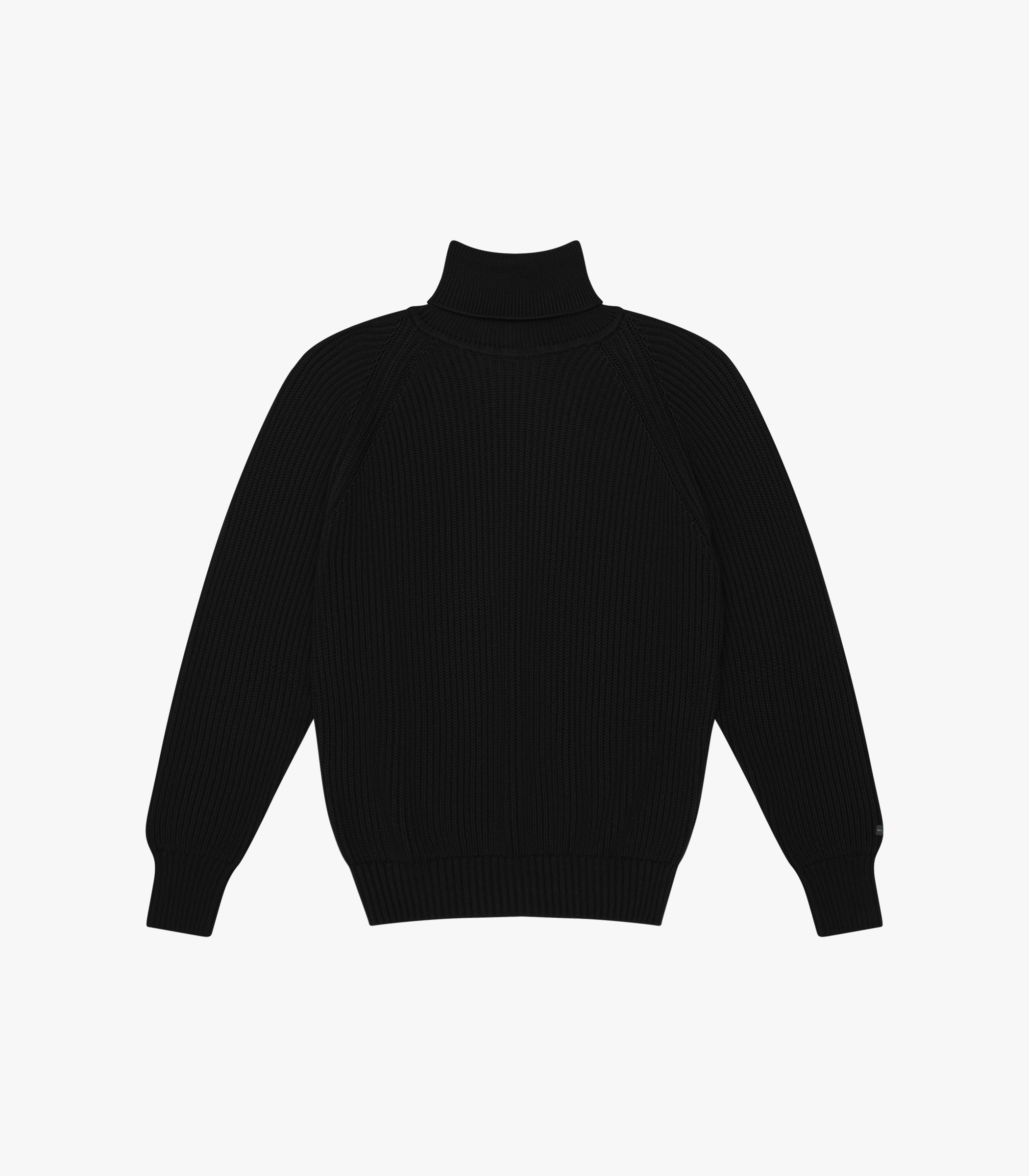 Heavy Rib Cotton Turtleneck Sweater Archive