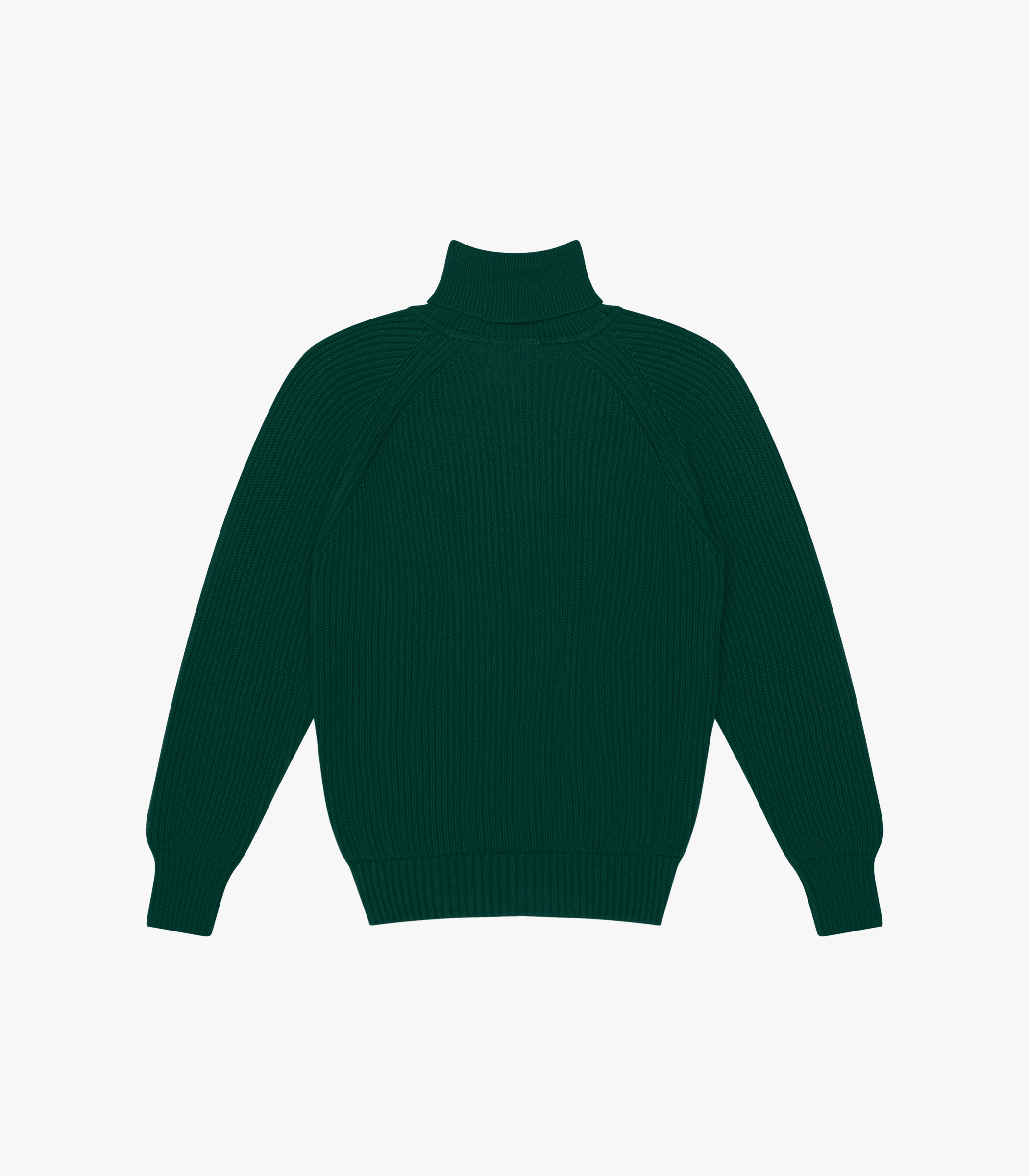 Heavy Rib Cotton Turtleneck Sweater Archive