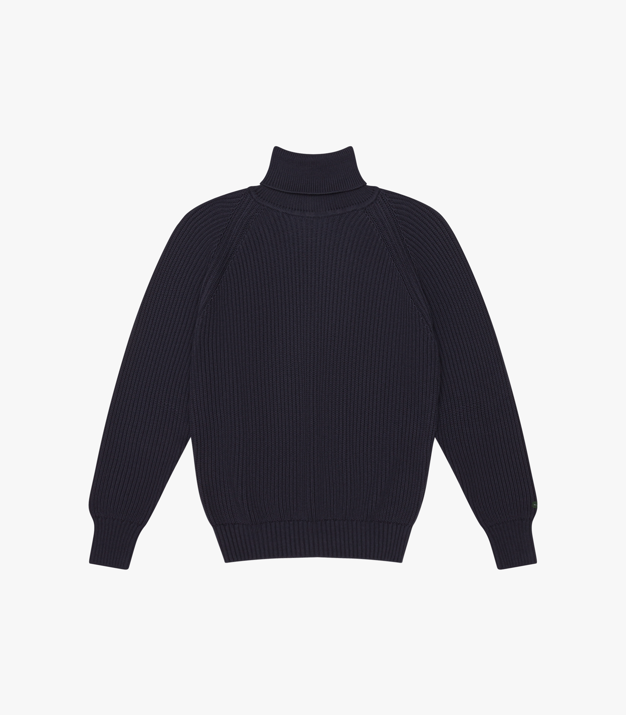 Heavy Rib Cotton Turtleneck Sweater Archive