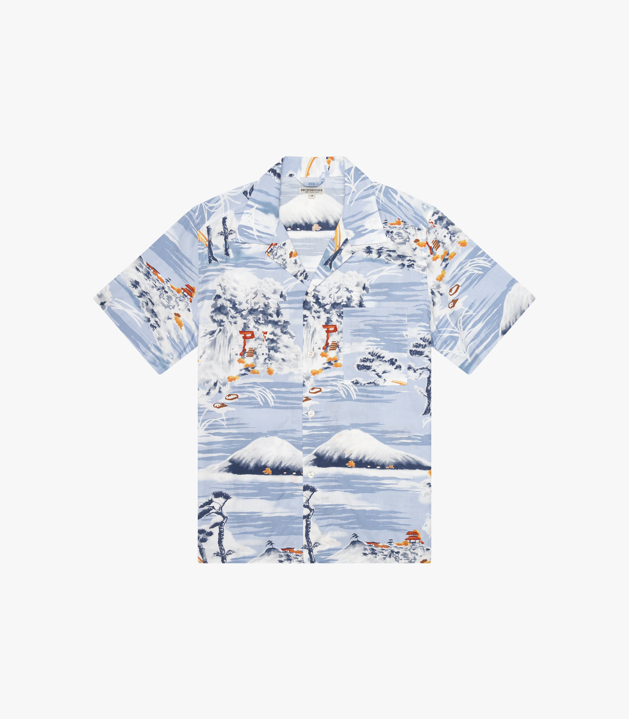 Tall Pocket Camp Shirt Japanese Print Archive